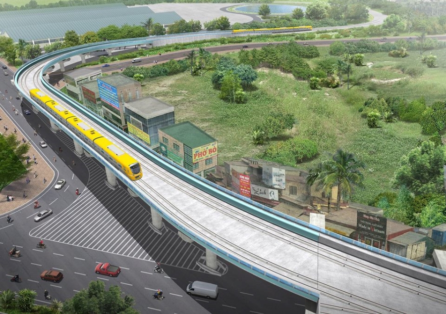 Phoi canh 12 ga tuyen metro dau tien o Ha Noi hinh anh 1