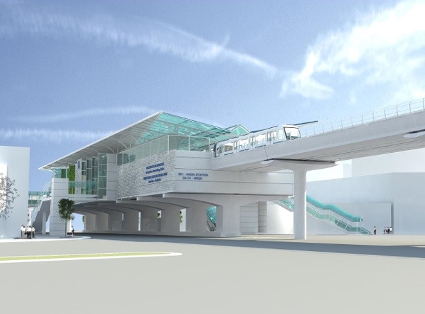 Phoi canh 12 ga tuyen metro dau tien o Ha Noi hinh anh 3