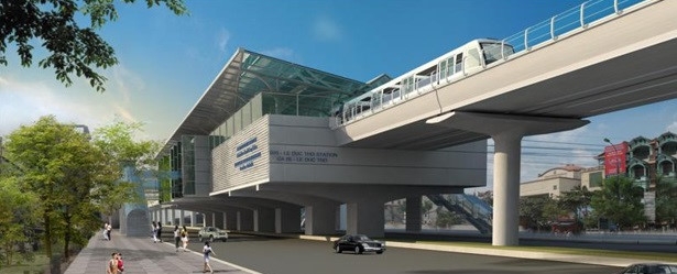 Phoi canh 12 ga tuyen metro dau tien o Ha Noi hinh anh 6