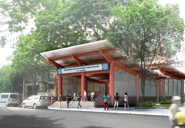 Phoi canh 12 ga tuyen metro dau tien o Ha Noi hinh anh 12