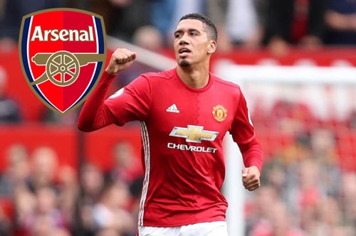 soc: arsenal len ke hoach “giai cuu” smalling khoi m.u hinh anh 1