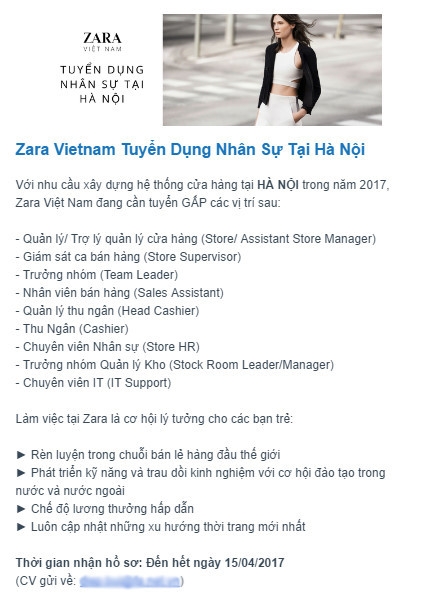 Zara chinh thuc do bo Ha Noi, mo cua hang tai Vincom Ba Trieu hinh anh 2
