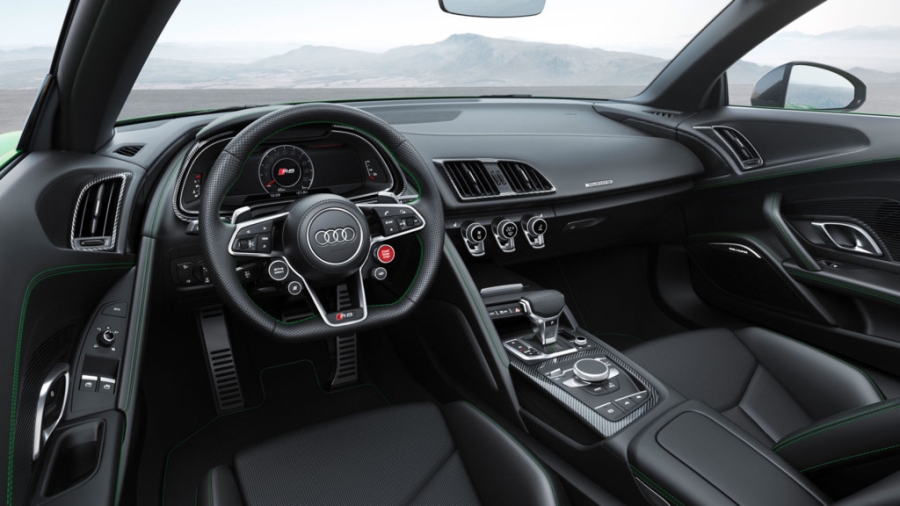 Audi R8 Spyder V10 Plus moi manh ngang Lamborghini Huracan hinh anh 6