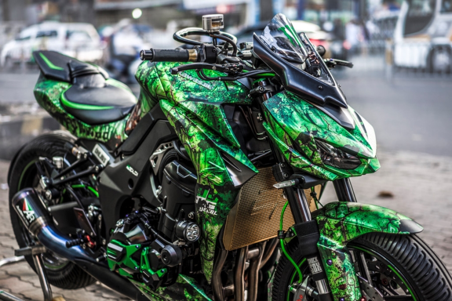 Kawasaki Z1000 do tem ri set xanh reu doc dao o Sai Gon hinh anh 5