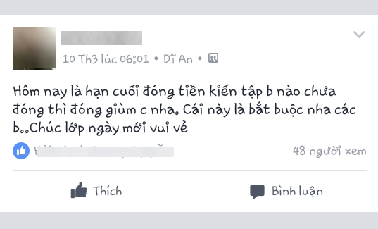 Lợi dụng chức lớp trưởng, nữ sinh viên khoa sư phạm lấy hơn 92 triệu đồng tiền quỹ lớp - Ảnh 1.