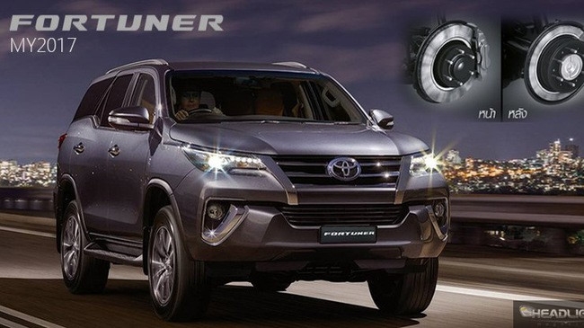 Toyota Fortuner 2018 thêm nhiều cải tiến - 1
