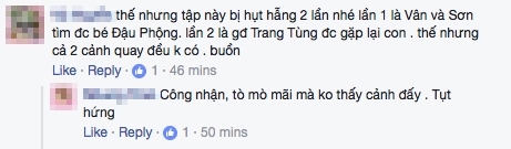 Ý kiến khán giả về tập phim trên fanpage Sống chung với mẹ chồng