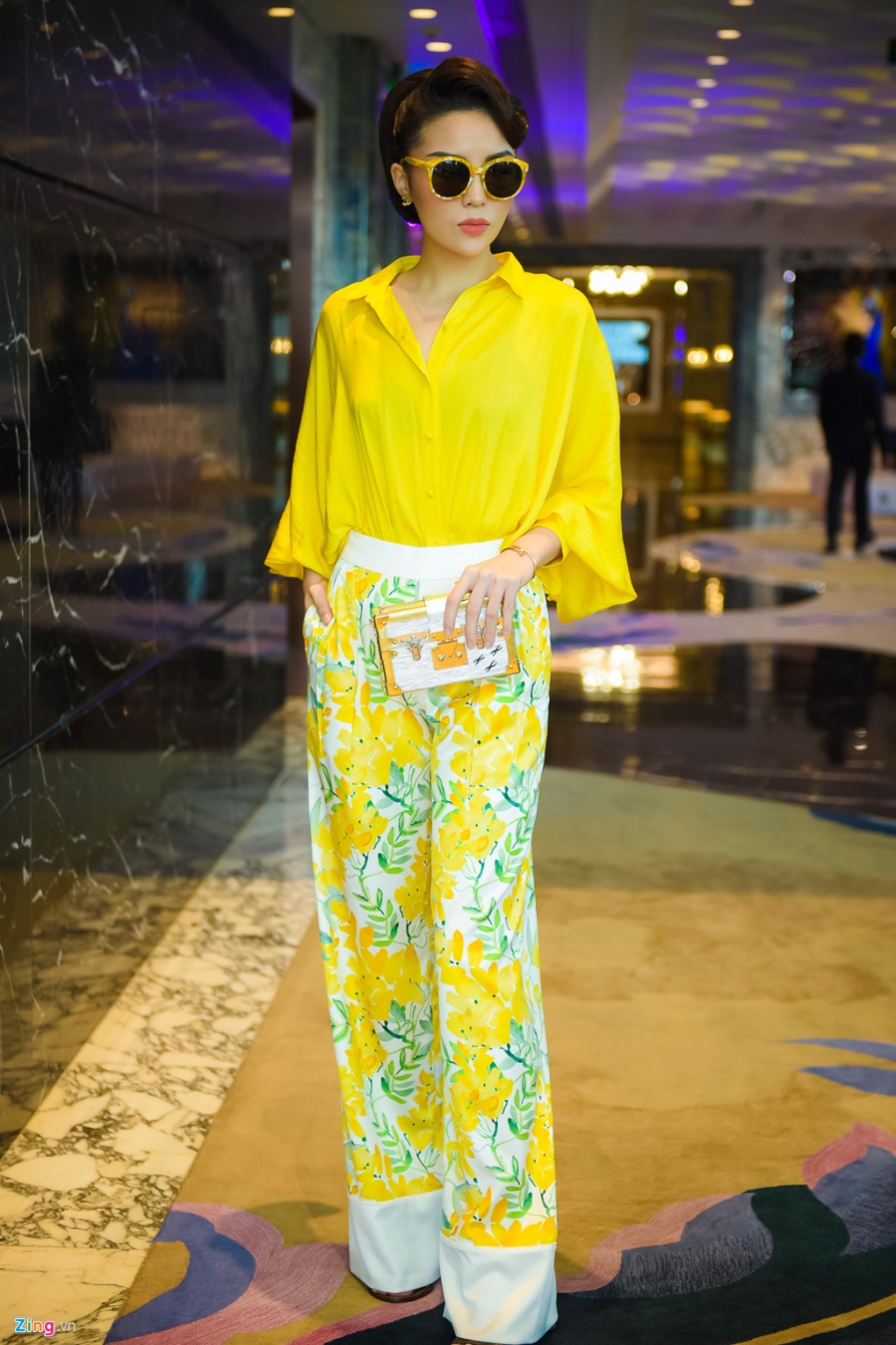 Ky Duyen, My Linh dien sac vang do dang o su kien hinh anh 2