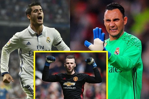 real dung navas va morata ga m.u doi de gea hinh anh 1