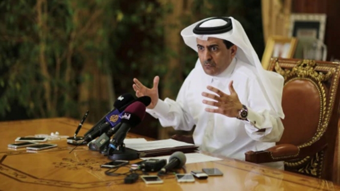 Tổng chưởng lý Qatar Ali bin Fetais al-Marri /// AFP