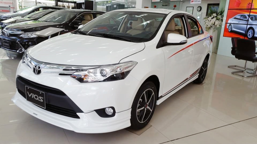 Anh thuc te Toyota Vios TRD 2017 gia 644 trieu vua ban o VN hinh anh 2