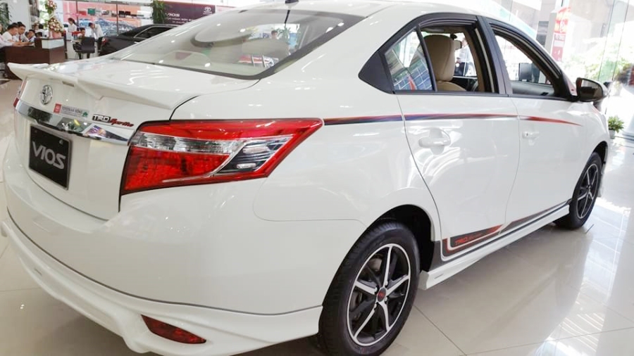 Anh thuc te Toyota Vios TRD 2017 gia 644 trieu vua ban o VN hinh anh 6