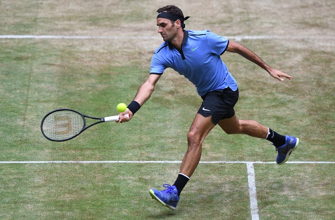 Federer gặp rất nhiều khó khăn ở vòng 2 