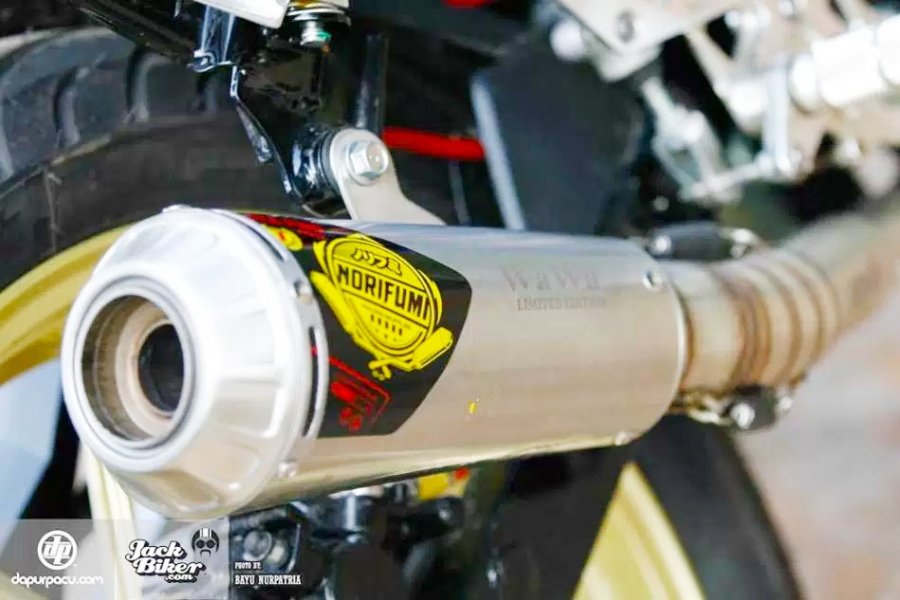 Suzuki GSX R-150 do dan ao va do choi hang hieu o Indonesia hinh anh 3