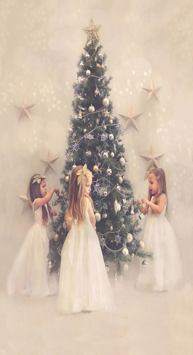…và đều thích trang trí cây thông Noel