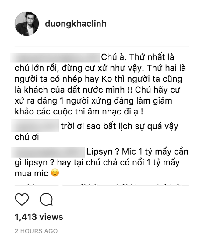 Dương Khắc Linh bất ngờ đăng đàn chê Jessica hát nhép - Ảnh 2.