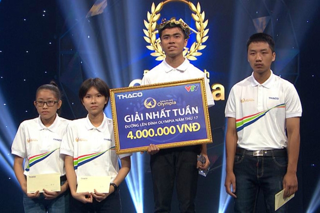 Nam sinh giai o chuong ngai vat Olympia chi sau mot goi y hinh anh 1