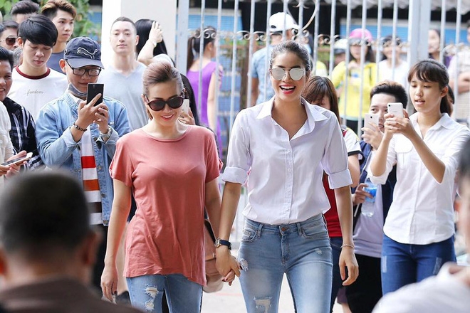 Bị tố là người lưỡng tính, từng có quan hệ tình cảm với Phạm Hương, hoa hậu Thu Hoài nói gì? - Ảnh 2.