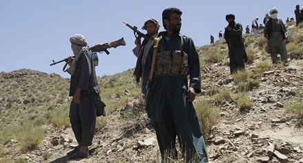 Các chiến binh Taliban. Ảnh: AP