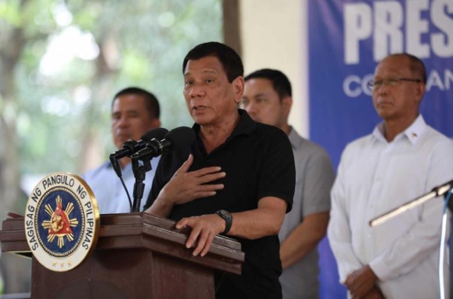  Tổng thống Philippines Rodrigo Duterte. (Ảnh: Reuters) 