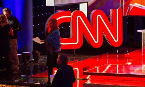 CNN từng nhiều lần bị Tổng thống Mỹ Donald Trump chỉ trích là hãng đưa tin tức giả. Ảnh minh họa: AFP.