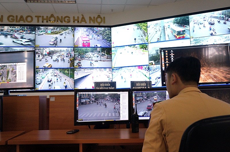 camera giao thông, Sở GTVT Hà Nội, CSGT, phân làn giao thông, giao thông thông minh,