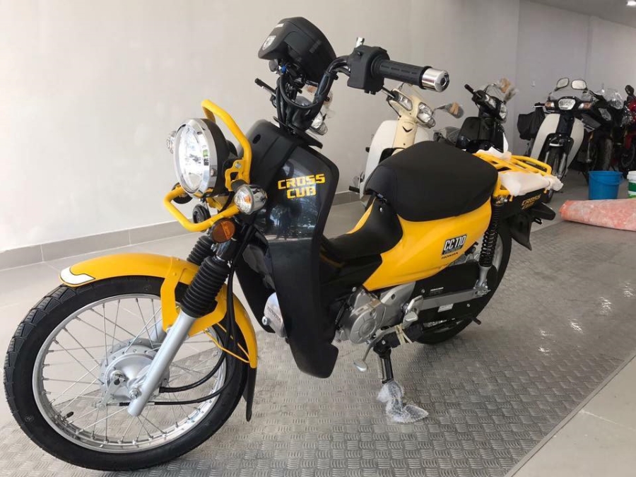 Xe doc Honda Cross Cub 110 2017 dau tien ve Viet Nam hinh anh 2