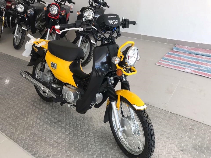 Xe doc Honda Cross Cub 110 2017 dau tien ve Viet Nam hinh anh 5
