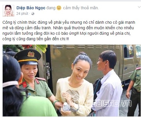 Hoa hậu Phương Nga được tại ngoại, Hoa hậu Phương Nga, sao Việt