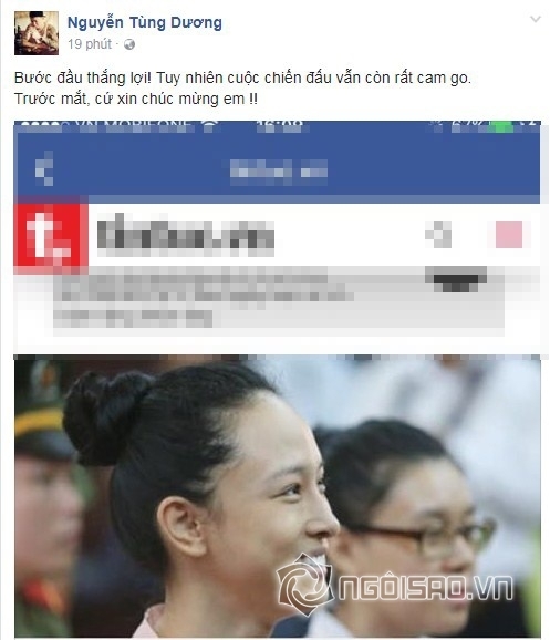 Hoa hậu Phương Nga được tại ngoại, Hoa hậu Phương Nga, sao Việt