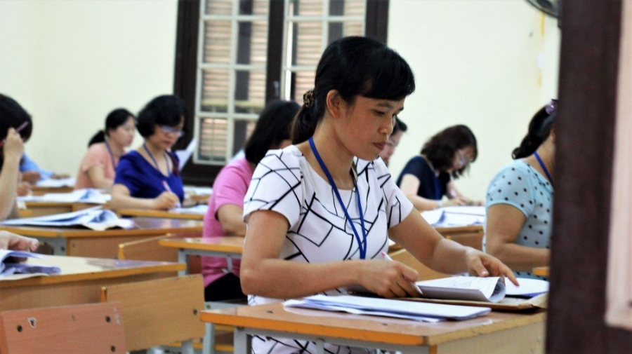 thi thpt quốc gia 2017, chấm thi, đề thi, đáp án, tuyển sinh đại học 2017, phổ điểm