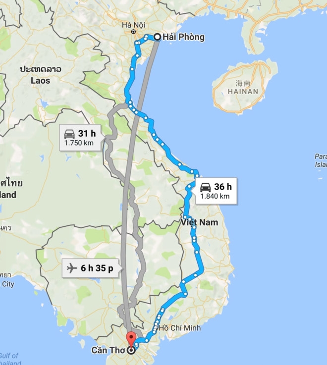 Thach thuc an phat, CDV Hai Phong vuot gan 2.000 km den Can Tho hinh anh 2