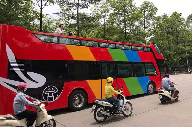 Hà Nội, xe khách, xe khách trên phố Hà Nội, xe buýt