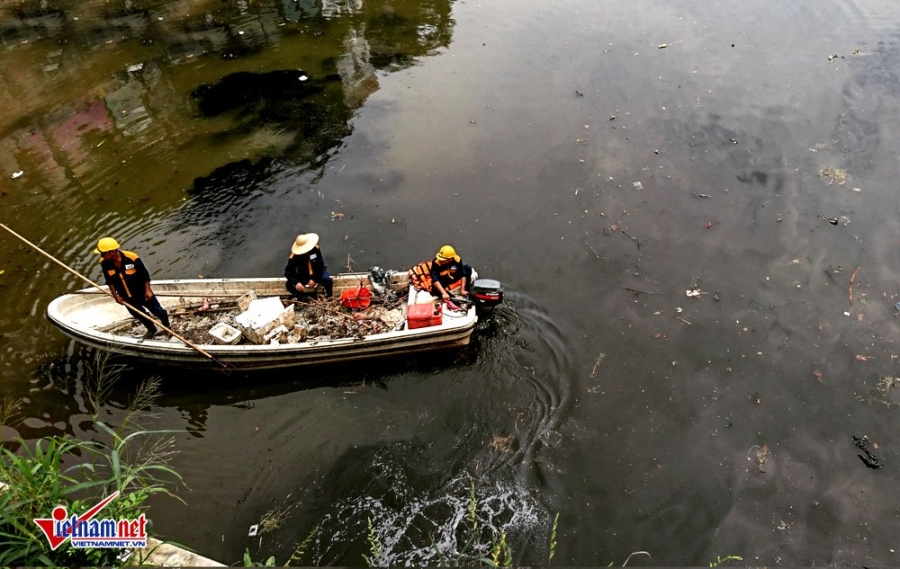 ô nhiễm môi trường, sông chết, cải tạo sông, Hà Nội, sông Tô Lịch, sông Nhuệ, sông Đáy
