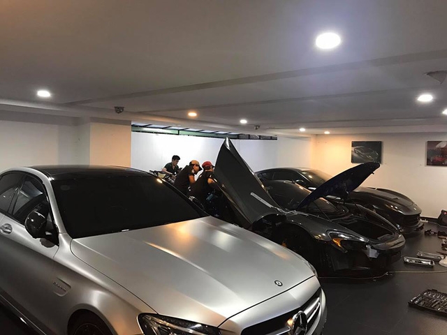 Cường Đô-la đổi màu sơn siêu xe McLaren 650S Spider từng thuộc của Minh Nhựa - Ảnh 8.
