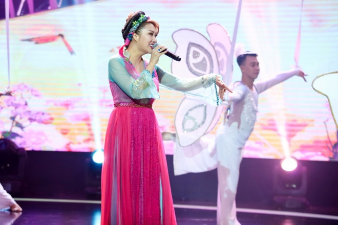 Hat kem, Phi Thanh Van bi nhac lai tham hoa 'Da nau' tren truyen hinh hinh anh 1
