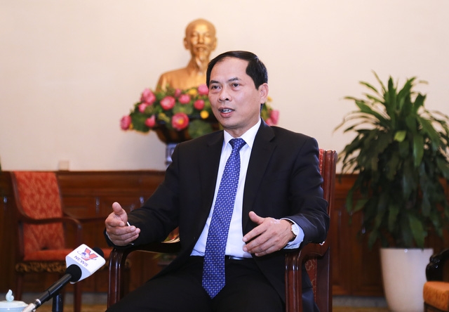 Thứ trưởng Bộ Ngoại giao Bùi Thanh Sơn