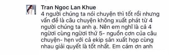 Lan Khuê muốn đối chất với nhà sản xuất về đoạn clip bị tố xô đẩy Minh Tú - Ảnh 7.