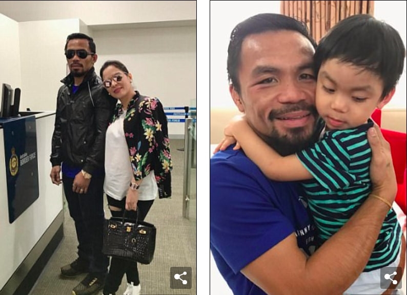 Pacquiao duoc quan doi chao don nhu nguoi hung du mat dai WBO hinh anh 4