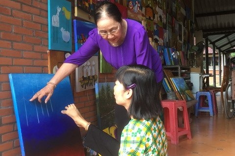 cử nhân, thư viện, người khuyết tật