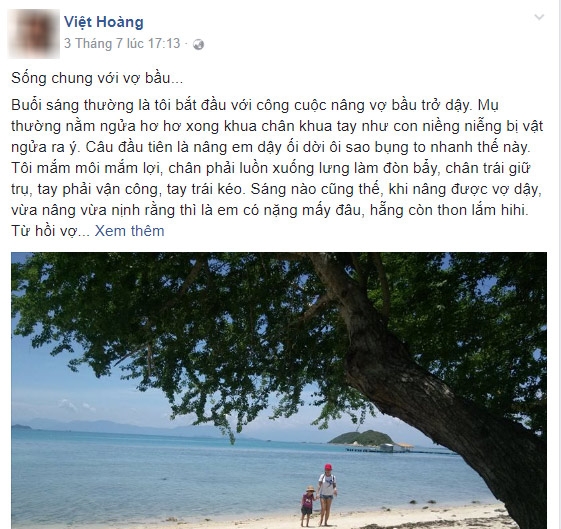anh chong moi ngay chon vay cho vo bau, rua bat quet nha viec gi cung lam, duoc chi em khen tam tac - 1