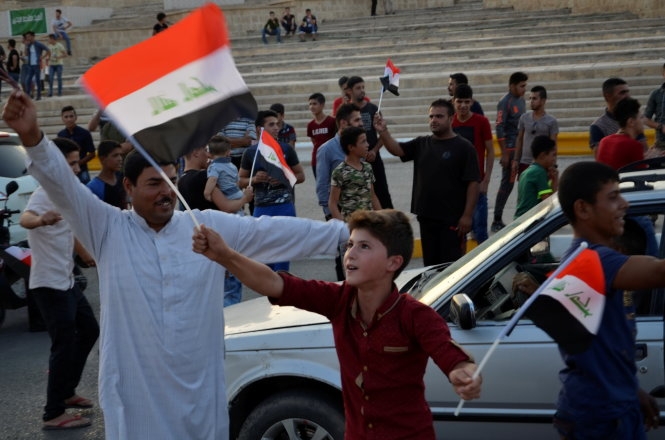 'Vương quốc' của Nhà nước Hồi giáo IS đã về tay dân Iraq 