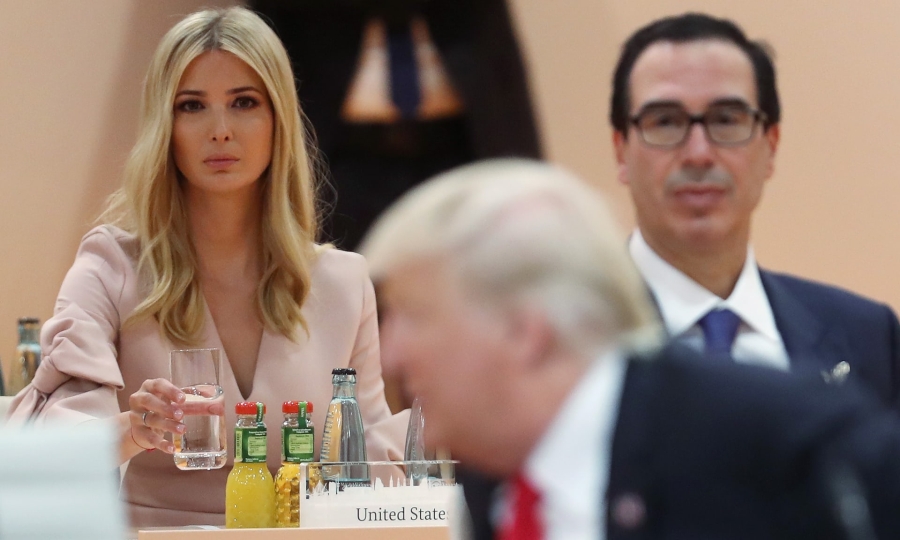 ong trump noi gi viec ai nu ivanka ngoi ghe lanh dao g20? hinh anh 1
