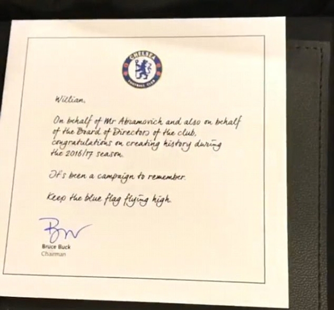 Abramovich thưởng đồng hồ sang cho toàn bộ cầu thủ Chelsea