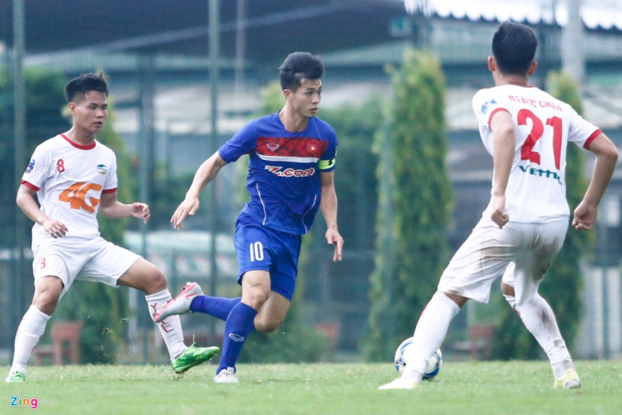 Đức Chinh lấn át Công Phượng, U22 Việt Nam đánh bại Viettel hình ảnh 7 Duc Chinh lan at Cong Phuong, U22 Viet Nam danh bai Viettel hinh anh 7
