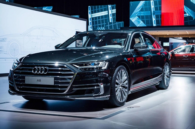 Chiêm ngưỡng vẻ đẹp của Audi A8 2018 bằng xương, bằng thịt - Ảnh 3.