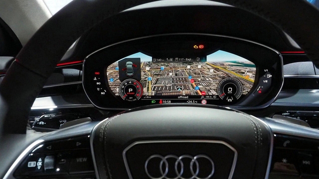 Chiêm ngưỡng vẻ đẹp của Audi A8 2018 bằng xương, bằng thịt - Ảnh 11.