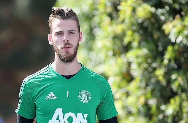 MU, De Gea, Real, Mourinho