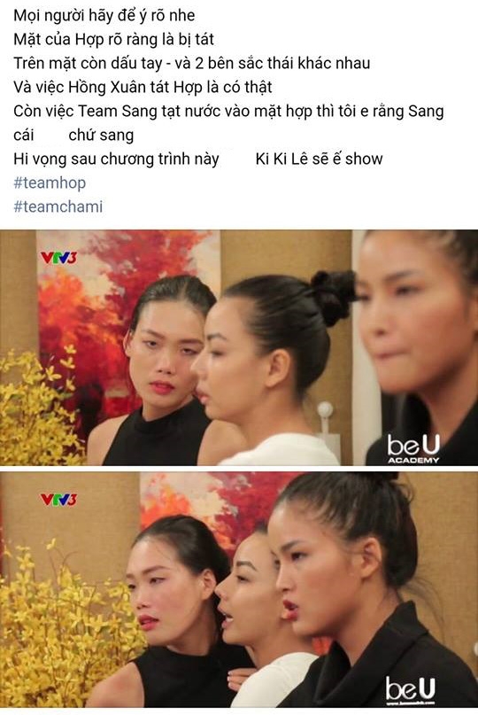 Nghi vấn Nguyễn Hợp - Hồng Xuân tát nhau gãy mũi tại Next Top Model - Ảnh 5.