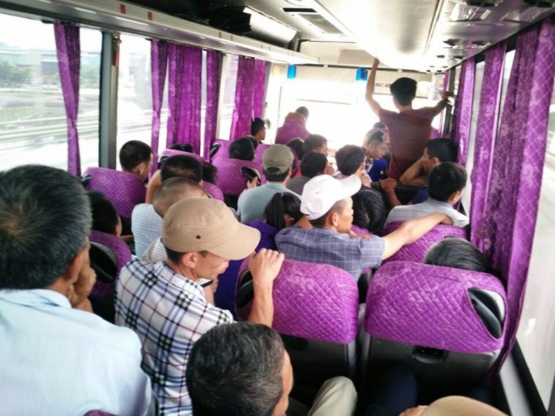 nhồi nhét khách, chở quá số người, Hải Phòng